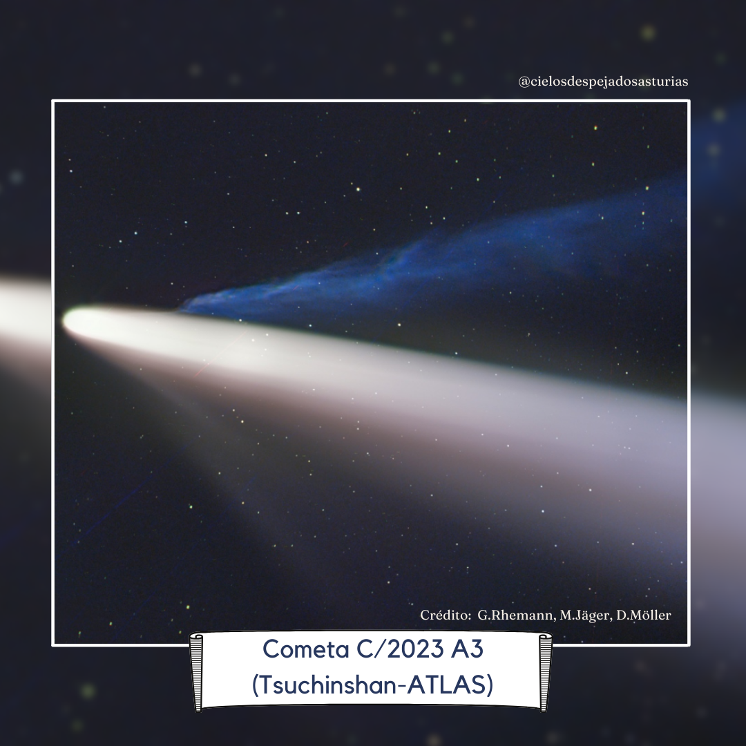 El cometa del siglo: C/2023 A3 (Tsuchinshan-ATLAS)